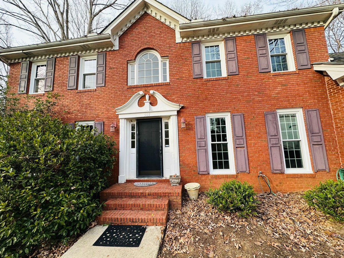 Completed window replacement — Brookhaven, GA